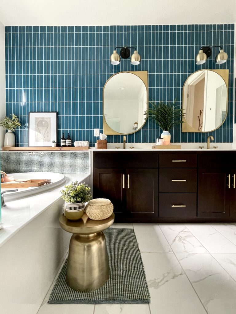 Bathroom design by SF Bay Area Interior Designer Kshama Shah