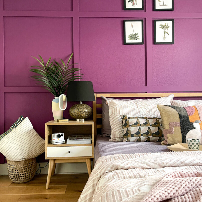 Bedroom design by SF Bay Area Interior Designer Kshama Shah